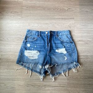 Garage | High Waisted Denim Shorts | Size 29
